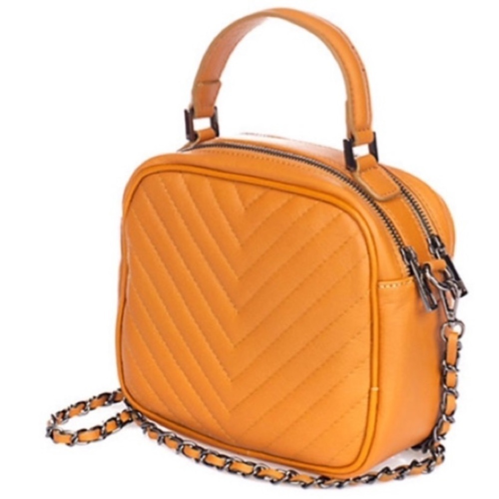 🆕 Federica Bassi Italian Leather Crossbody NWT - Picture 4 of 7